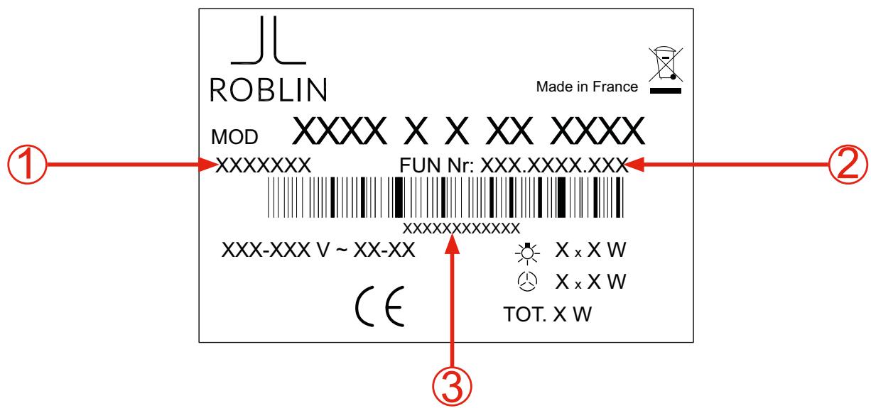 ROBLIN MINERALE INCLINEE 800 - VOOR DE MONTAGE - 2