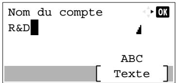 KYOCERA P6035CDN - Saisie de caractères - 8
