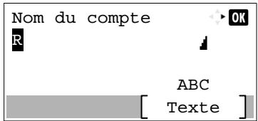 KYOCERA P6035CDN - Saisie de caractères - 2