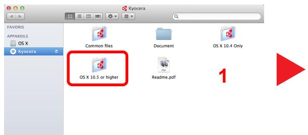 KYOCERA P6035CDN - Afficher l'écran. - 1