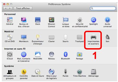 KYOCERA P6035CDN - Configurer l'imprimante. - 1