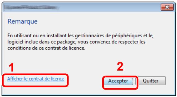 KYOCERA P6035CDN - Afficher l'écran. - 1