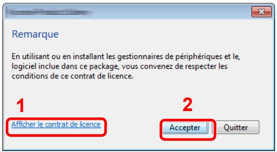 KYOCERA P6035CDN - Afficher l'écran. - 1