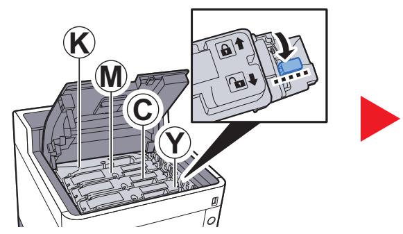 KYOCERA P6035CDN - Remplacement de la cartouche de toner - 2