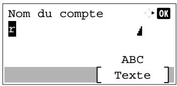KYOCERA P6035CDN - Saisie de caractères - 1
