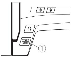 ELNA 530 - Utilisation du point droit - 2