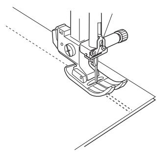 ELNA 530 - Utilisation du point droit - 3