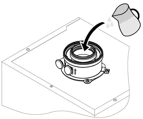 VIESSMANN VITODENS 100 W - Remplissage du siphon - 1