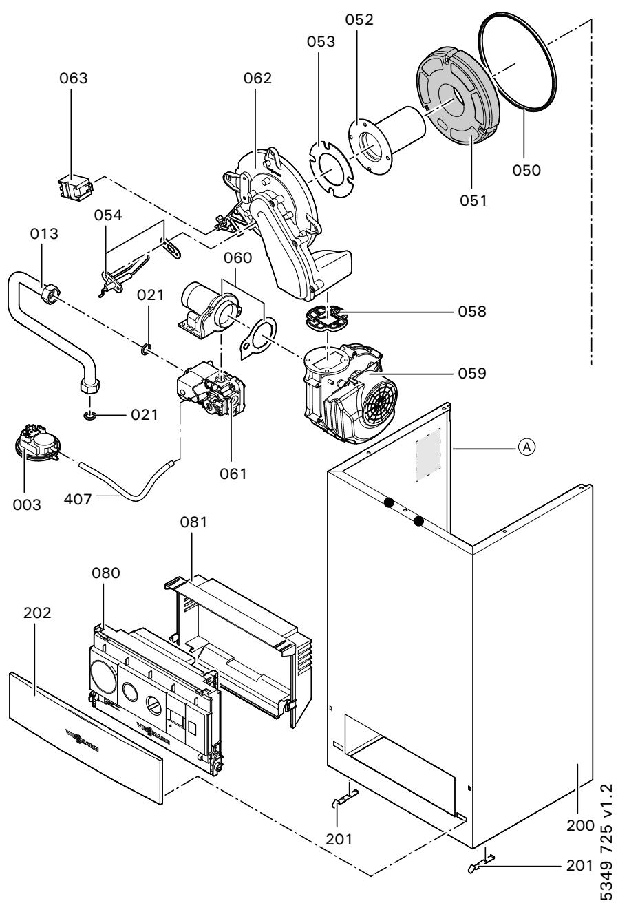 VIESSMANN VITODENS 100 W - Pieces - 1