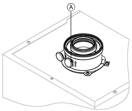 VIESSMANN VITODENS 100 W - Vérification de l'absence de fuites sur le système d'évacuation (mesure dans l'espace d'air circulaire) pour évacuation coaxiale, combustion optimisée uniquement - 1