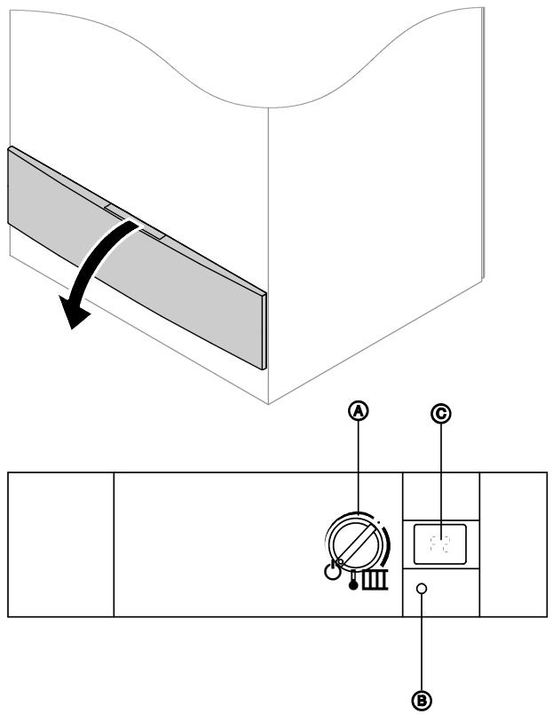 VIESSMANN VITODENS 100 W - Présentation des commandes et des indicateurs - 1