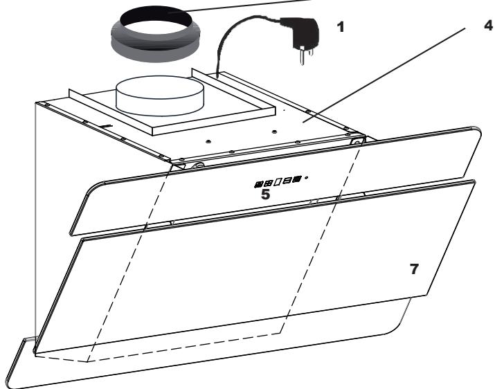 ORANIER KANDIA S-E - Übersicht Lieferumfang - 5