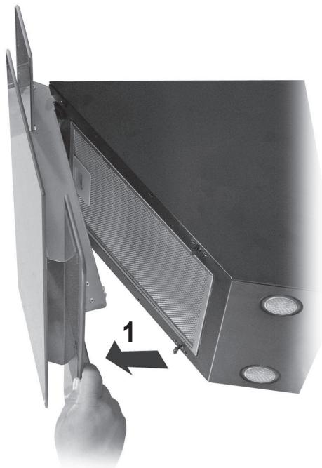 ORANIER KANDIA S-E - Abnehmer des Metallfettfilters - 1