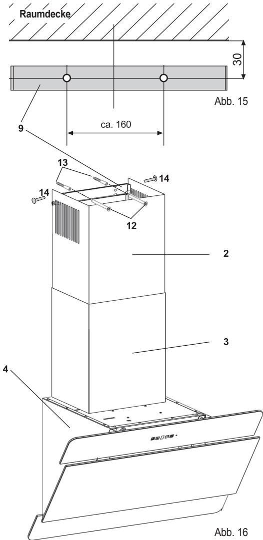 ORANIER KANDIA S-E - Nach vollständiger Montage der Haube: - 1