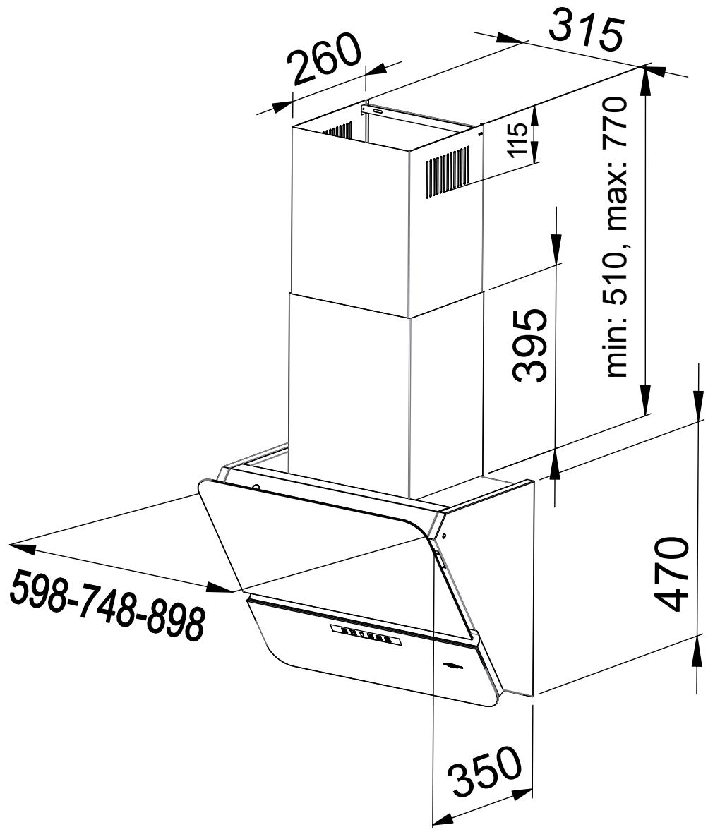 ORANIER SIGNA S - Abmessungen - 1