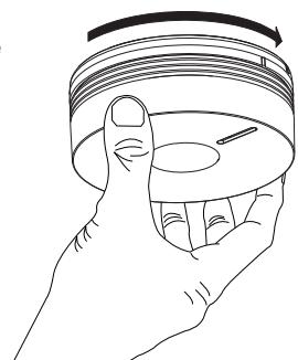 DIAGRAL DIAG71ATX - Positionner le détecteur sur son socle en alignant le repère et les voyants. - 3