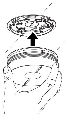 DIAGRAL DIAG71ATX - Positionner le détecteur sur son socle en alignant le repère et les voyants. - 1