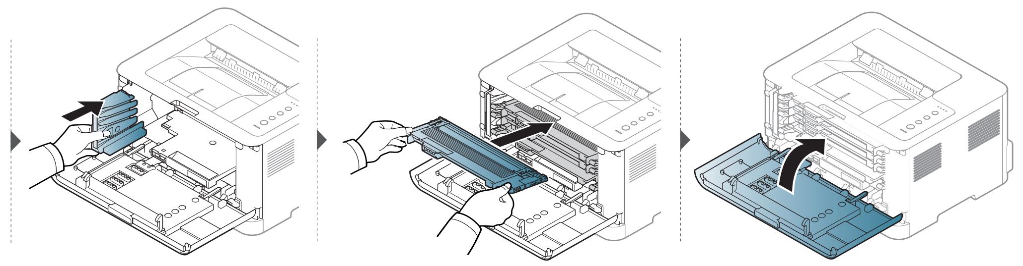SAMSUNG SL-C430 - Remplacement du récapuérateur de toner - 2