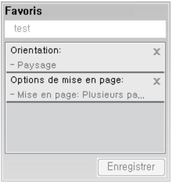 SAMSUNG SL-C430 - Utilisation d'un réglage favori - 1