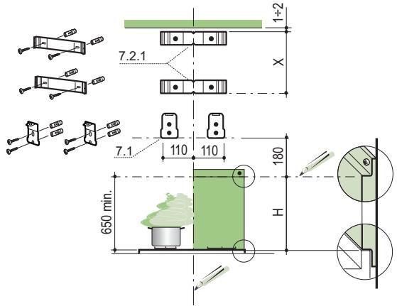 MEPAMSA TENDER H 808 - Perfuracao da parede e fixacao dos suportes - 1