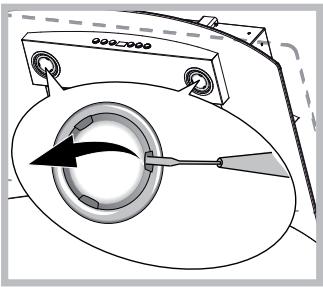 HOTPOINT HGA9.5AMX - Порядок замены лампочек - 1