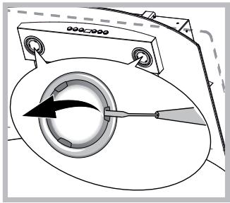HOTPOINT HGA9.5AMX - Substituição das lâmpadas - 1