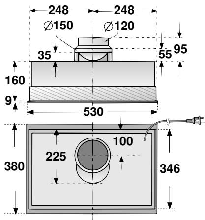 BALAY 3BF266NX - Dimensiones del aparato y distancias de seguridad - 2