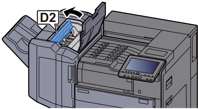 KYOCERA ECOSYS P4060DN - Élimination des agrafes coincées dans le module de finition 1000 feuilles - 2