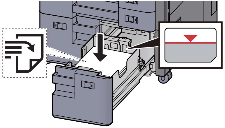 KYOCERA ECOSYS P4060DN - Charger du papier. - 1