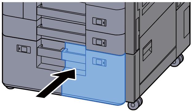 KYOCERA ECOSYS P4060DN - Repousser doucement le magasin à l'intérieur. - 1