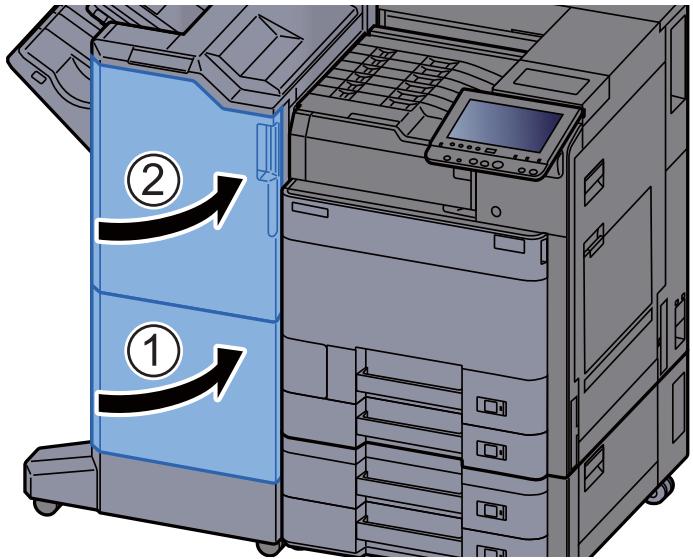KYOCERA ECOSYS P4060DN - Remettre les capots dans la position d'origine. - 1