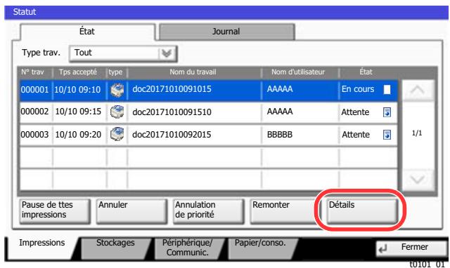KYOCERA ECOSYS P4060DN - Vérifier les informations. - 1
