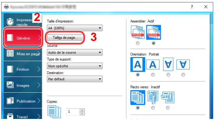 KYOCERA ECOSYS P4060DN - Configurer les paramètres. - 2