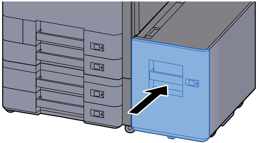 KYOCERA ECOSYS P4060DN - Repousser doucement le magasin à l'intérieur. - 1