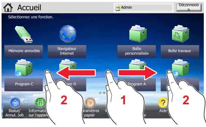 KYOCERA ECOSYS P4060DN - Écran d'accueil - 2