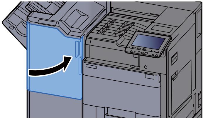 KYOCERA ECOSYS P4060DN - Ouvrir le guide du convoyeur (D1). - 4