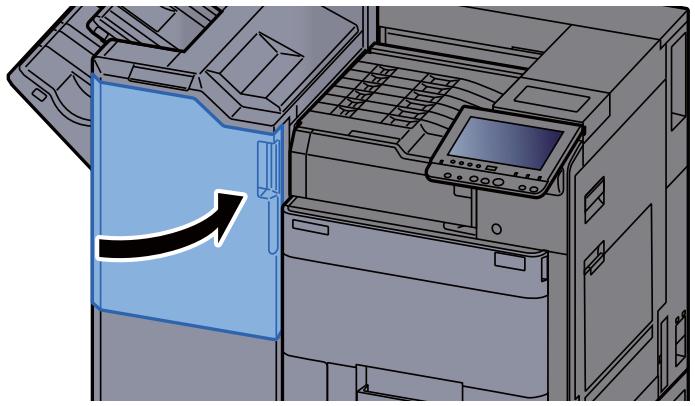 KYOCERA ECOSYS P4060DN - Ouvrir le guide du convoyeur (D6). - 11