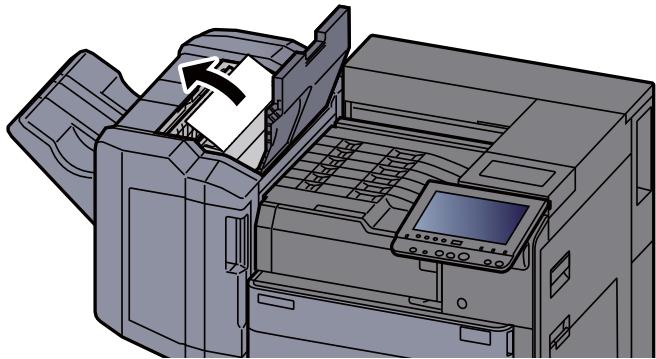 KYOCERA ECOSYS P4060DN - Élimination des agrafes coincées dans le module de finition 1000 feuilles - 3