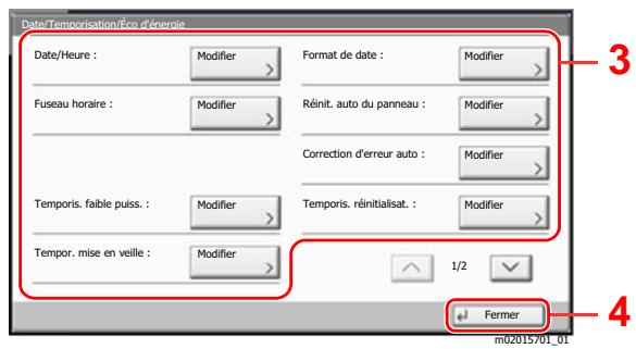 KYOCERA ECOSYS P4060DN - Sélectionner une fonction. - 2