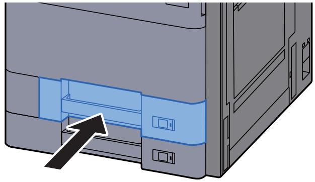 KYOCERA ECOSYS P4060DN - Régler le guide de la longueur du papier jusqu'au format de papier désiré. - 6