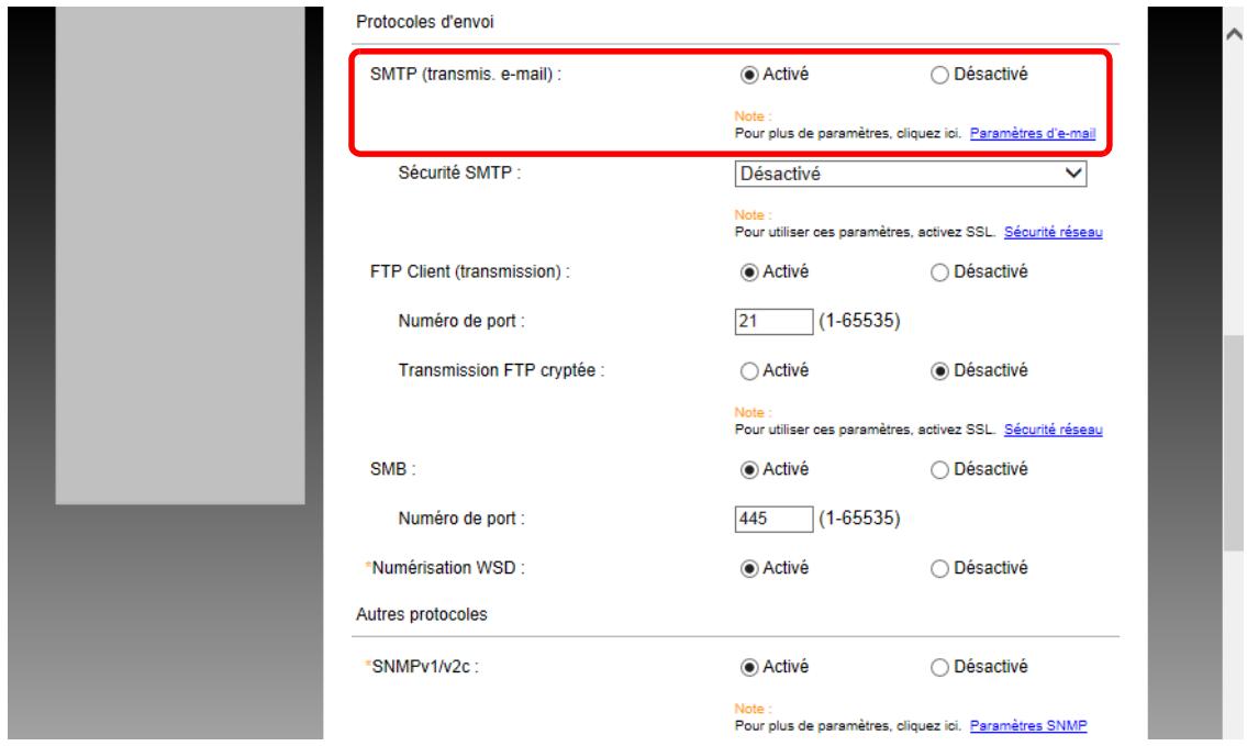 KYOCERA ECOSYS P4060DN - Configurer les paramètres. - 1