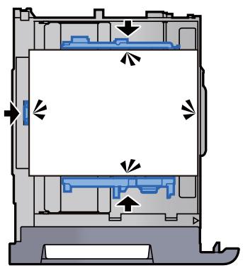 KYOCERA ECOSYS P4060DN - Régler le guide de la longueur du papier jusqu'au format de papier désiré. - 5