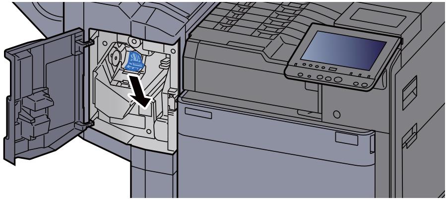 KYOCERA ECOSYS P4060DN - Retirer le porte-cartouche d'agrafes. - 1