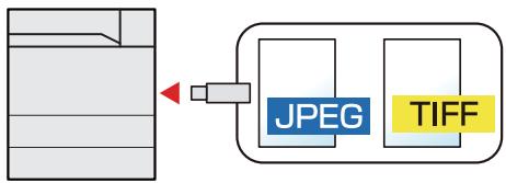 KYOCERA ECOSYS P4060DN - Impression JPEG/TIFF - 2