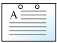 KYOCERA ECOSYS P4060DN - Orientation de l'original et position de perforation - 6