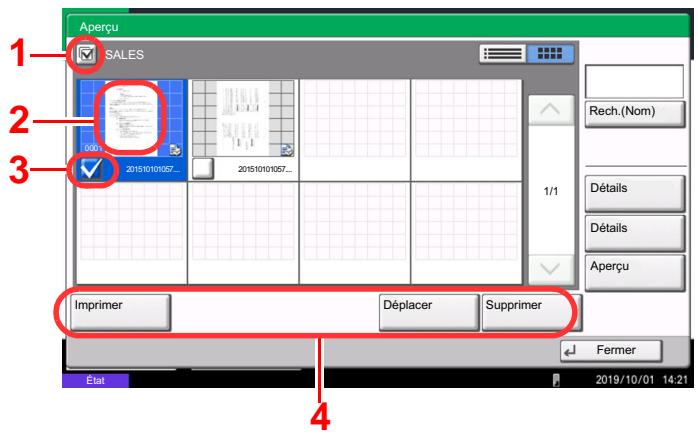 KYOCERA ECOSYS P4060DN - Liste des documents - 4