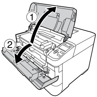 EPSON AL-M8100DN - Nettoyage du rouleau interne - 4