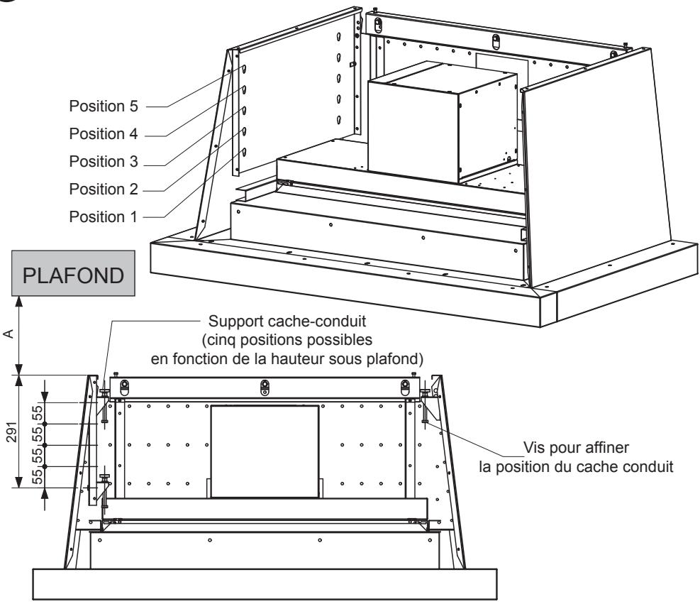 LACANCHE L2HM2000E - Mise en place dans la hotte/ figure 7 - 2