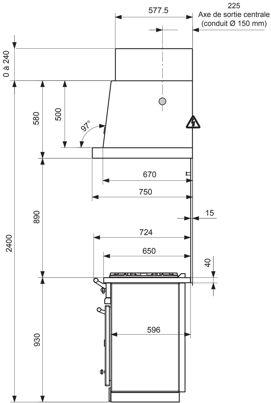 LACANCHE L2HM2000E - L2HM 1200E - VUE DE PROFIL - 1