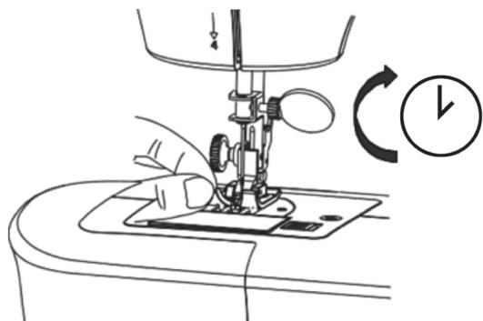 SOLAC SW8221 COTTON 12.2 - REPLACING THENEEDLE - 3